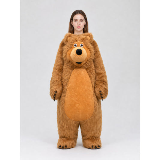 Full-body bear costume for holidays and events