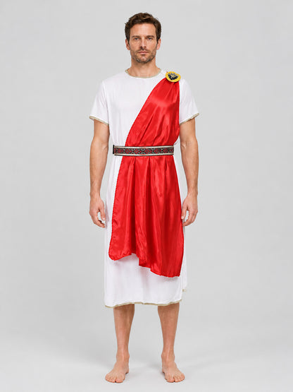 Historical Roman Costume for Halloween Cosplay on-model view
