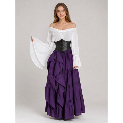 Gothic 2-Piece Party Dress on-model view