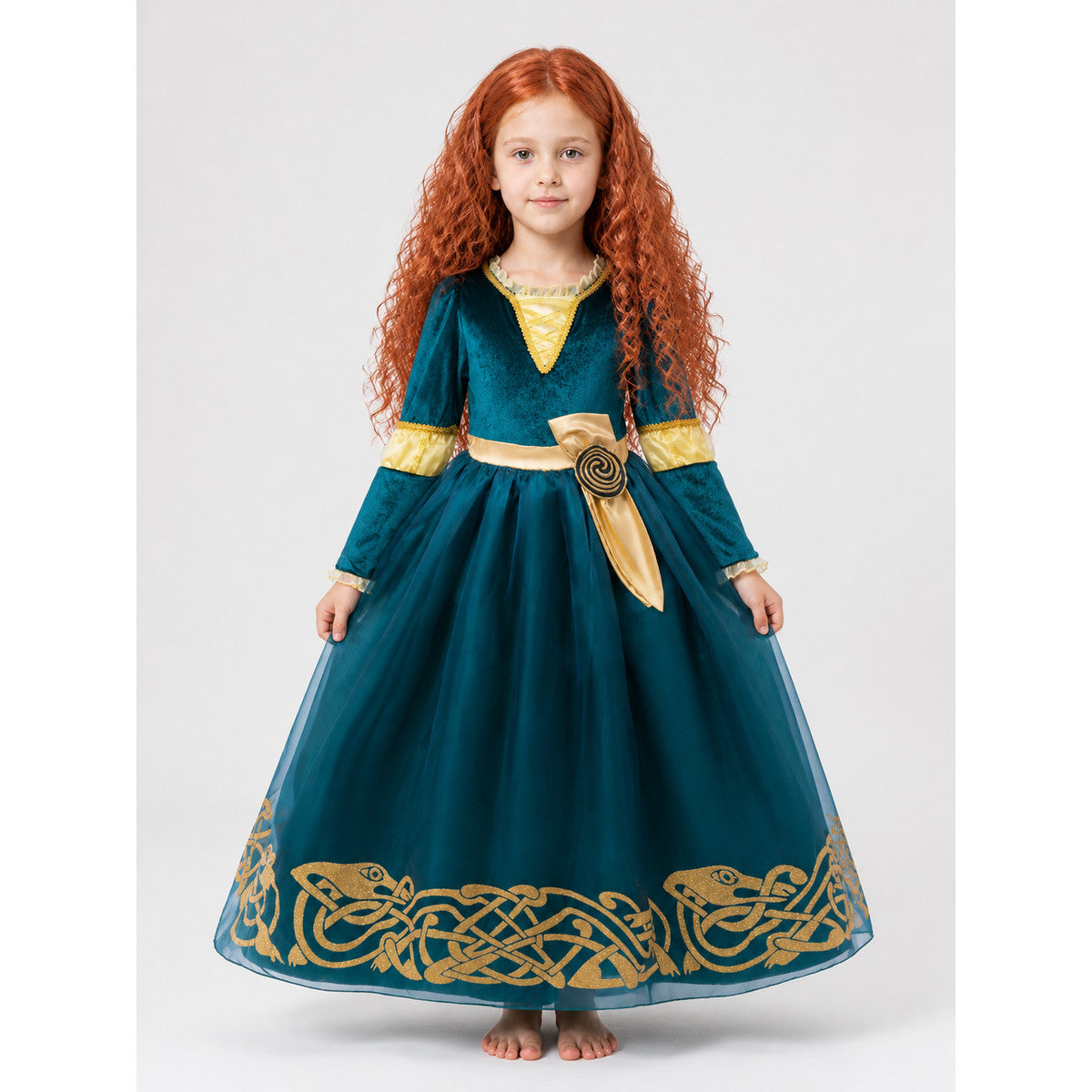 Halloween Princess Costume with Wig main product view