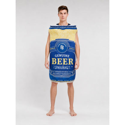 Beer Can Costume for Halloween and Parties on-model view