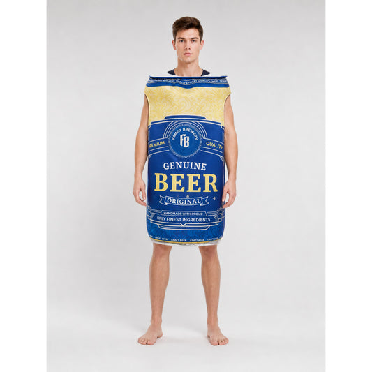 Beer Can Costume for Halloween and Parties