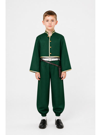 Cosplay costume: top, pants, belt, bag main product view