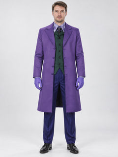Joker Cosplay Costume Purple and Green
