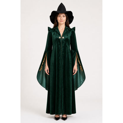 Wizard Costume with Robe and Hat for Halloween main product view