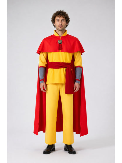 Aang Cosplay Costume with Cape and Belt main product view