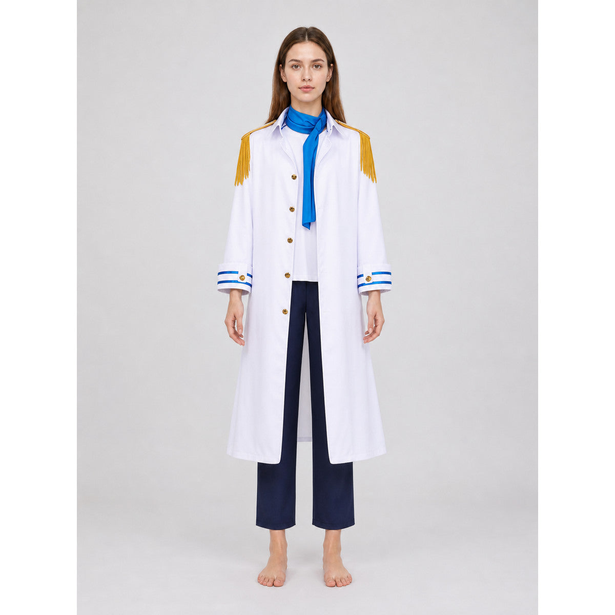 Koby Cosplay Costume from One Piece, Uniform Set