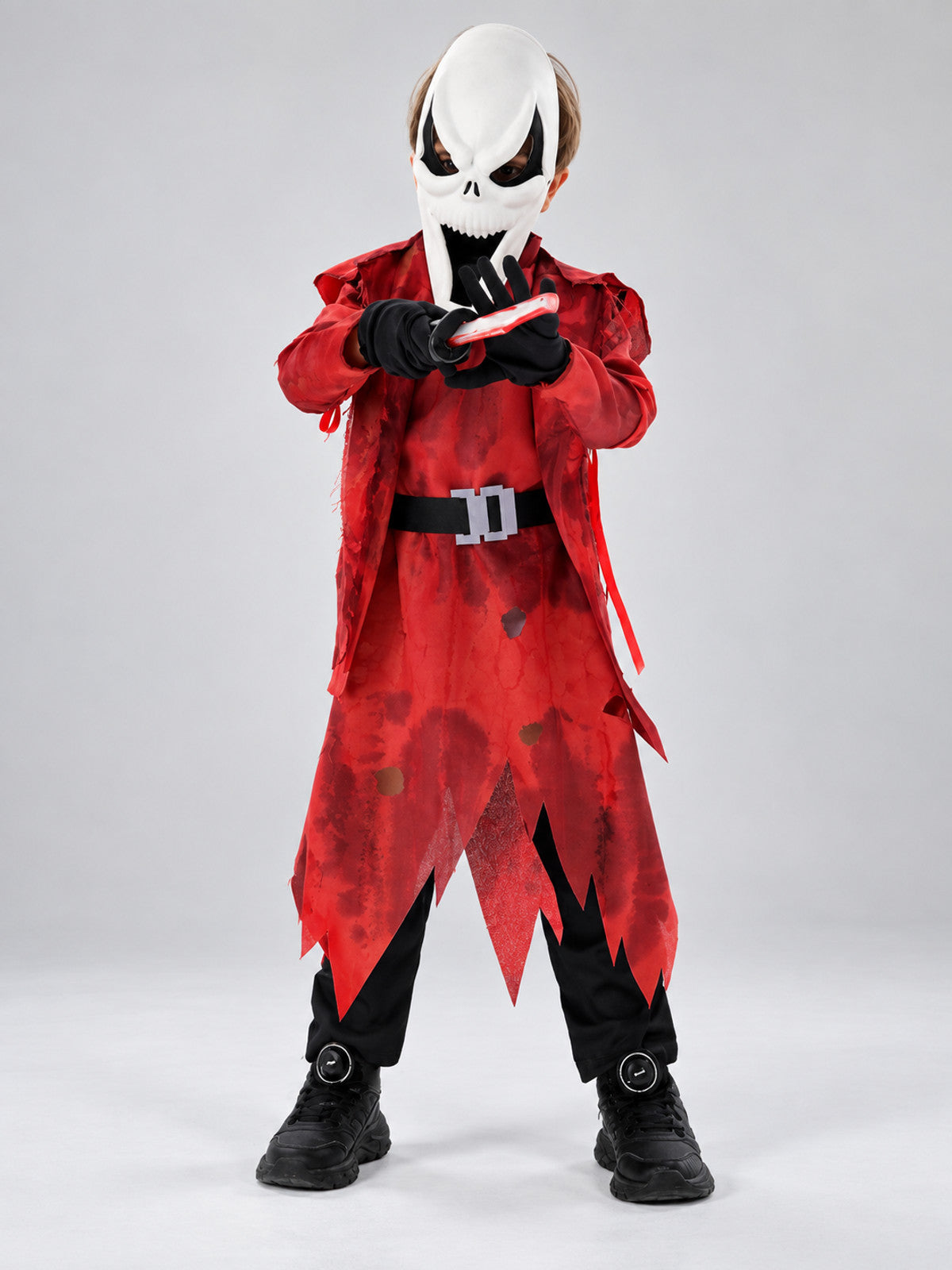 Kids' Vampire Costume for Halloween: Robe, Vest, Mask