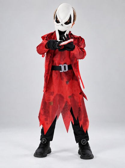 Kids' Vampire Costume for Halloween: Robe, Vest, Mask