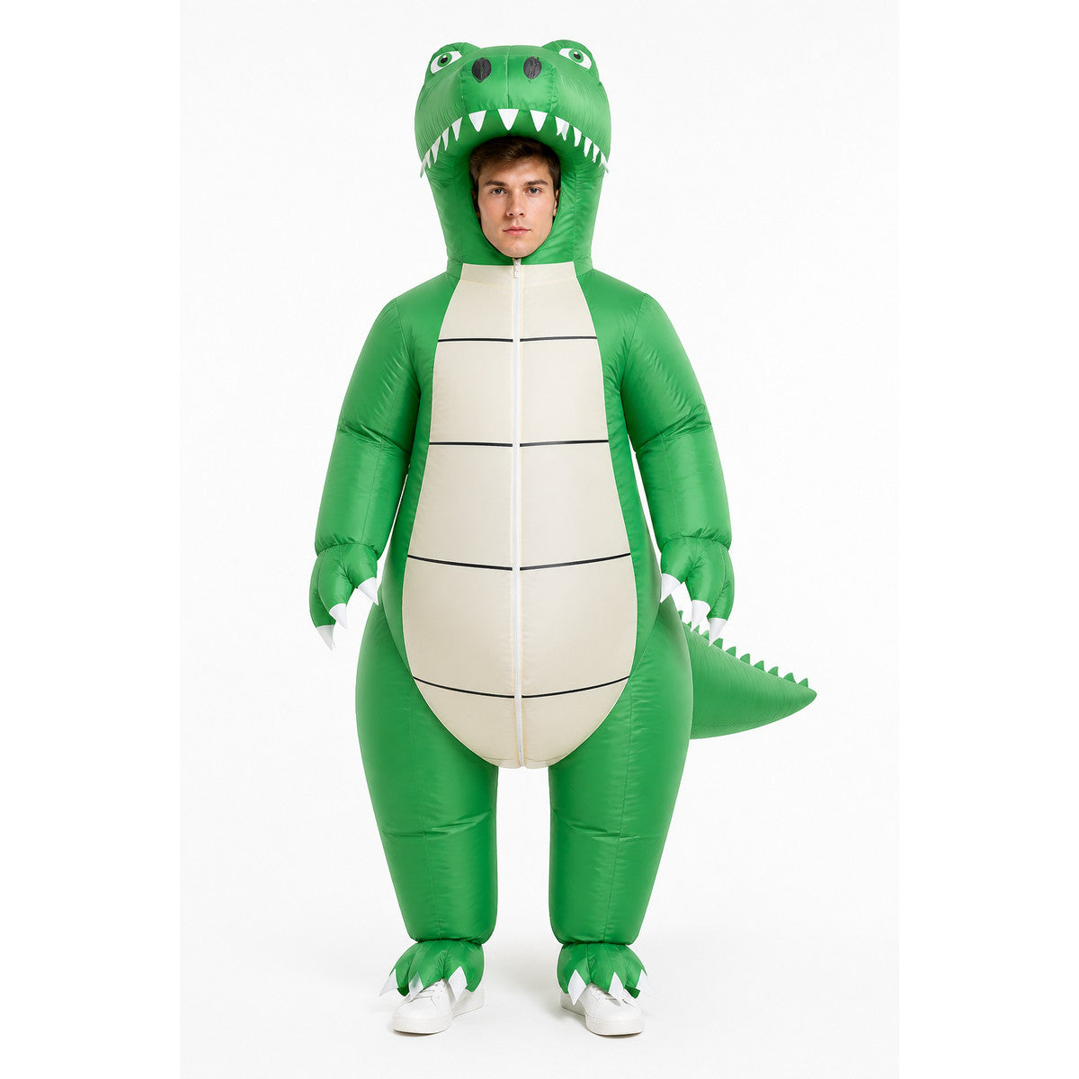 Dinosaur Costume with Long Tail and Spikes main product view