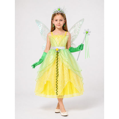 Green Princess Costume for Halloween main product view