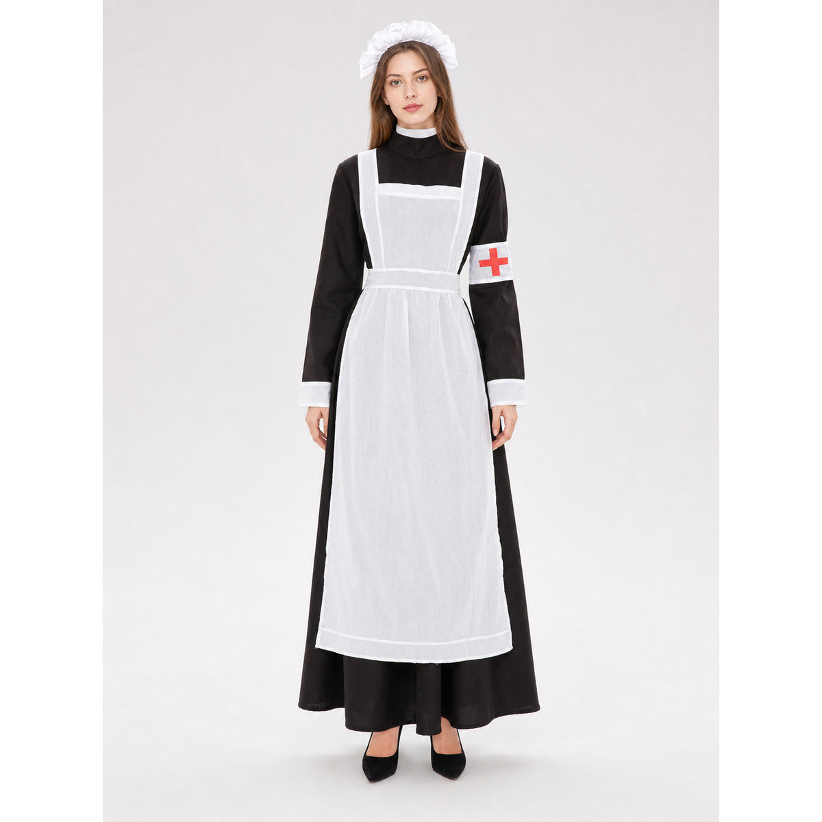 Lolita-Style Medical Staff Costume on-model view