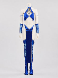 Mortal Kombat Cosplay Costume: Top, Shorts, Bracers