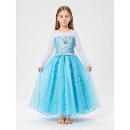 Blue Costume Dress for Halloween and Cosplay main product view