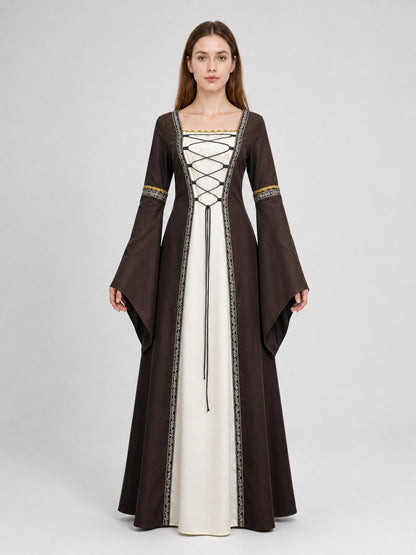 Medieval Dress for Cosplay and Themed Parties front view