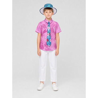 Nick Cosplay Costume from Zootopia, 4-Piece Set on-model view