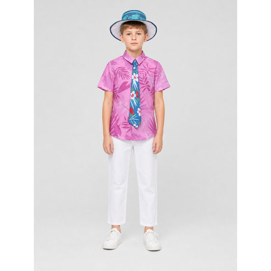 Nick Cosplay Costume from Zootopia, 4-Piece Set on-model view