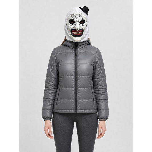 Scary Clown Mask with Hood for Cosplay