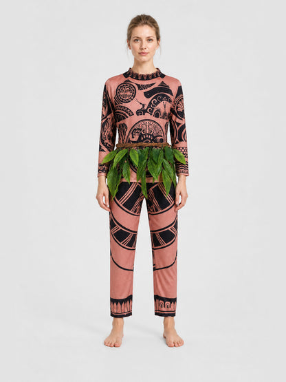 Maui “Moana 3” Cosplay Costume, Top and Pants