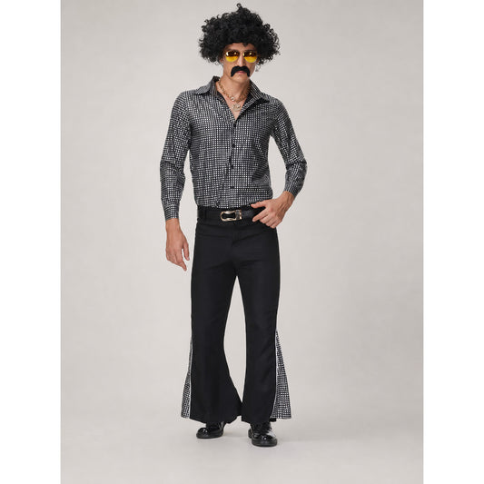 1970s Disco Costume with Shirt and Pants
