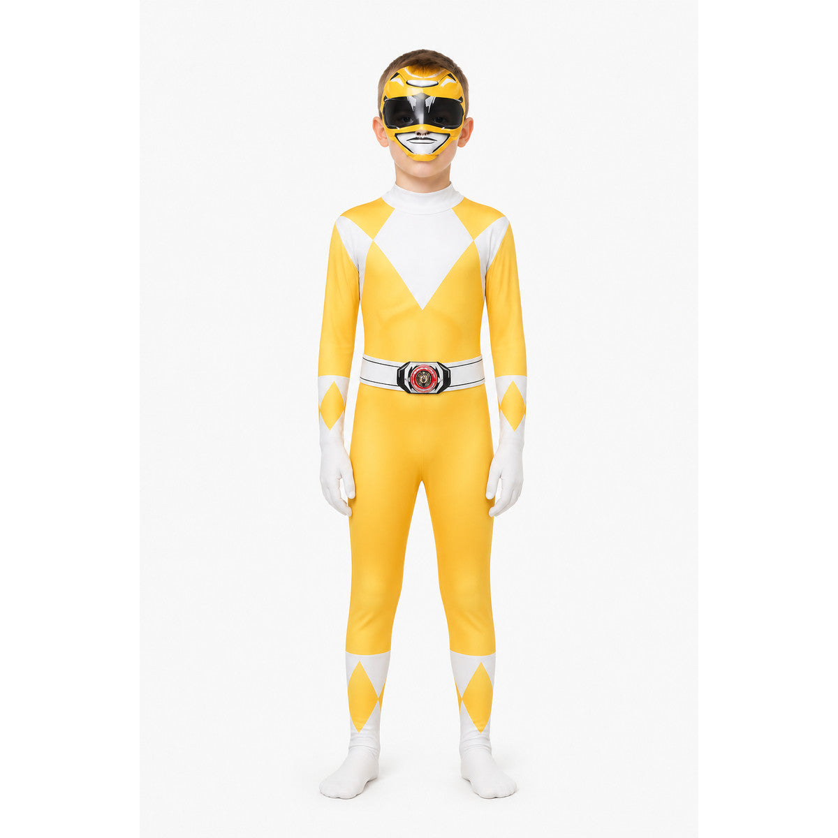 Children’s Superhero Jumpsuit Costume with Mask main product view