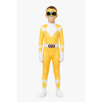 Children’s Superhero Jumpsuit Costume with Mask main product view