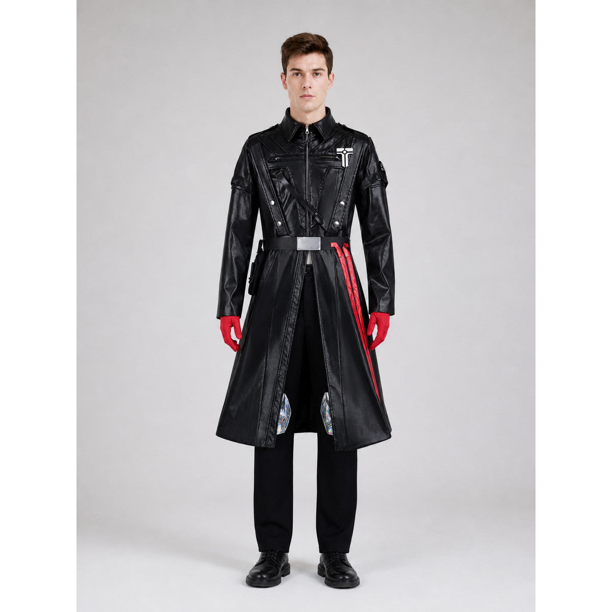 Gehros Cosplay Costume: Long Coat, Pants