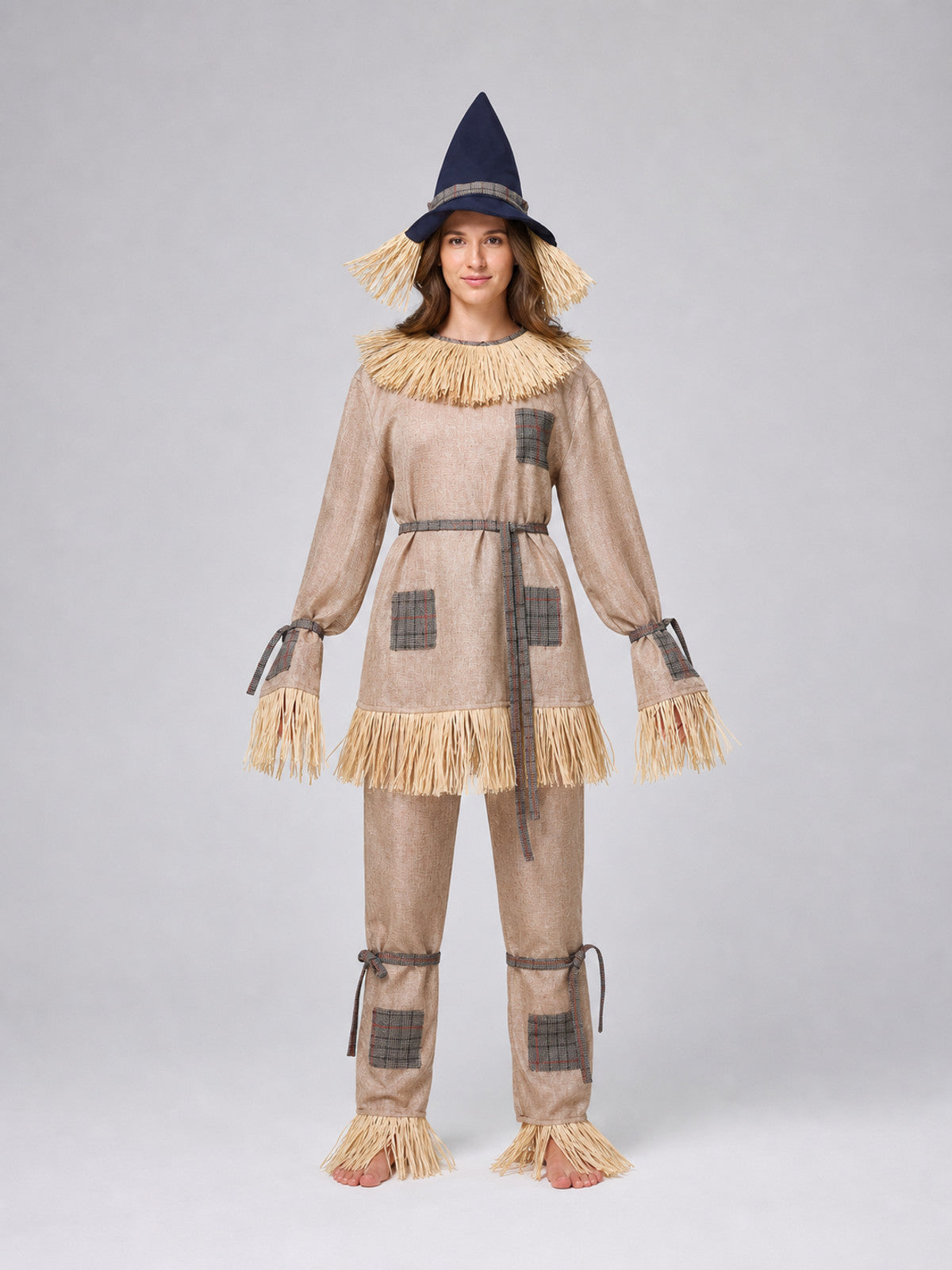 Scarecrow Costume for Cosplay and Stage Performances front view