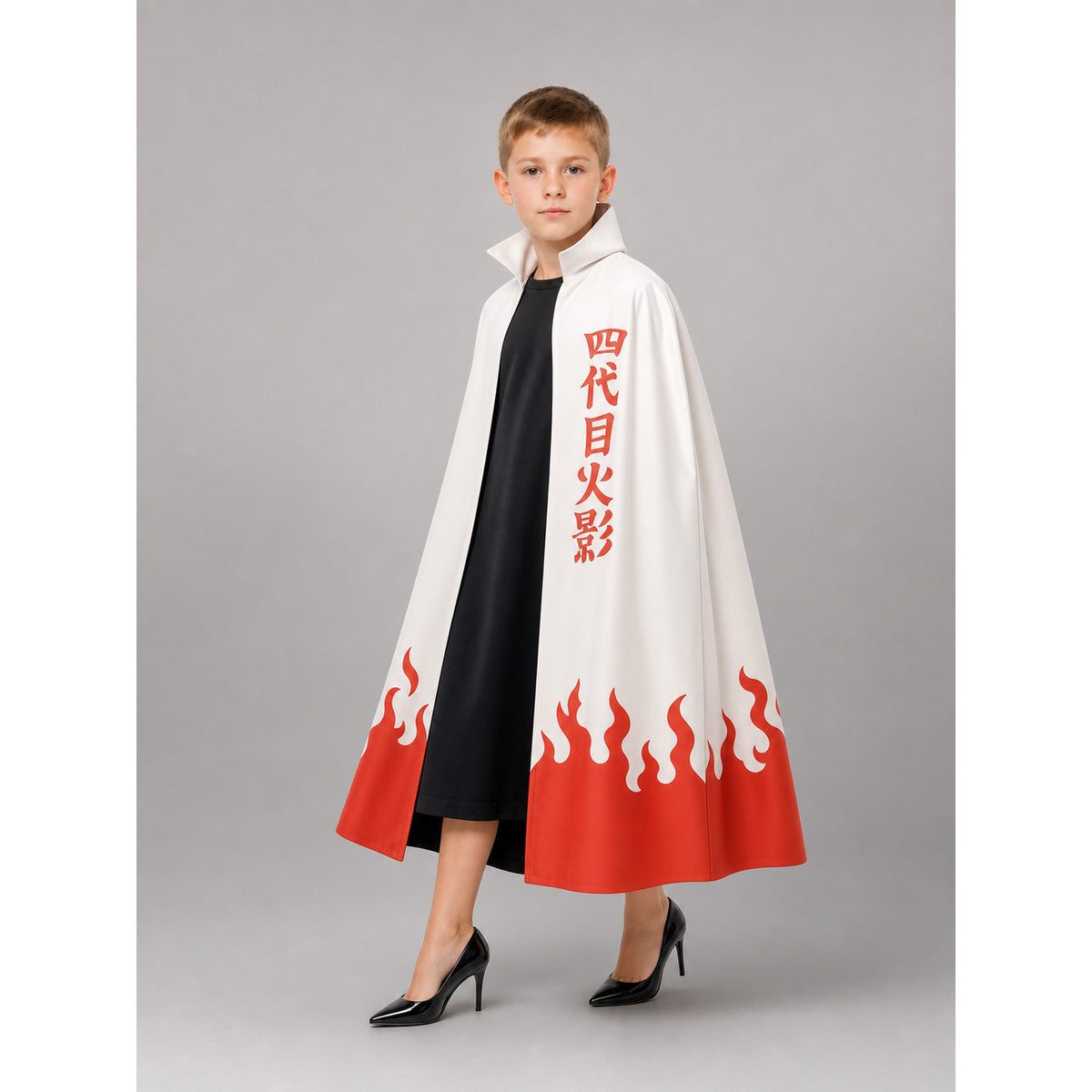 White Carnival Cloak for Ninja Cosplay