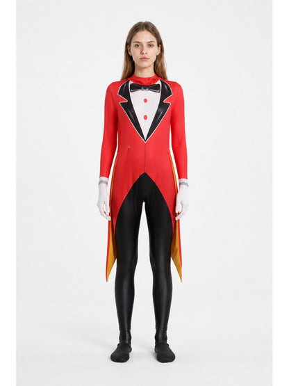 Clown Cosplay Costume, Red Jumpsuit main product view
