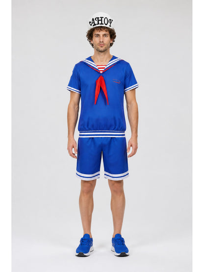 Children’s Sailor Costume with Shorts and Cap main product view