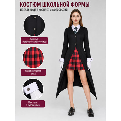 Maka Cosplay Costume from the Anime Soul Eater