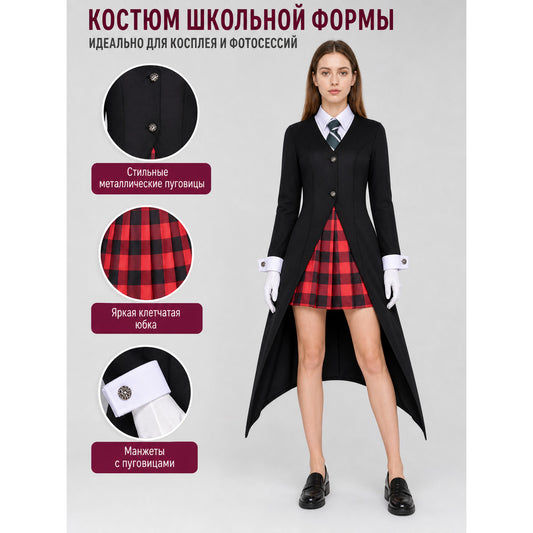 Maka Cosplay Costume from the Anime Soul Eater