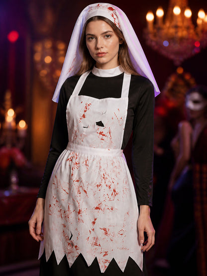 Halloween Costume with Dress and Apron