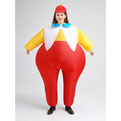 Inflatable Clown Costume for Parties and Performances