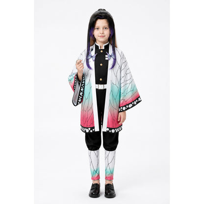 Kocho Shinobu Cosplay Costume with Cape and Wig main product view