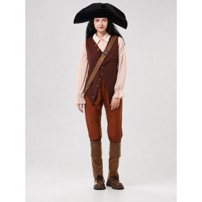 Pirate Costume with Vest and Hat
