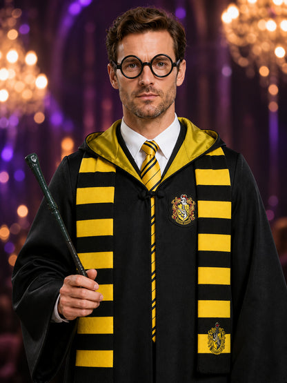 Harry Potter Hufflepuff Robe, 5-Piece Costume