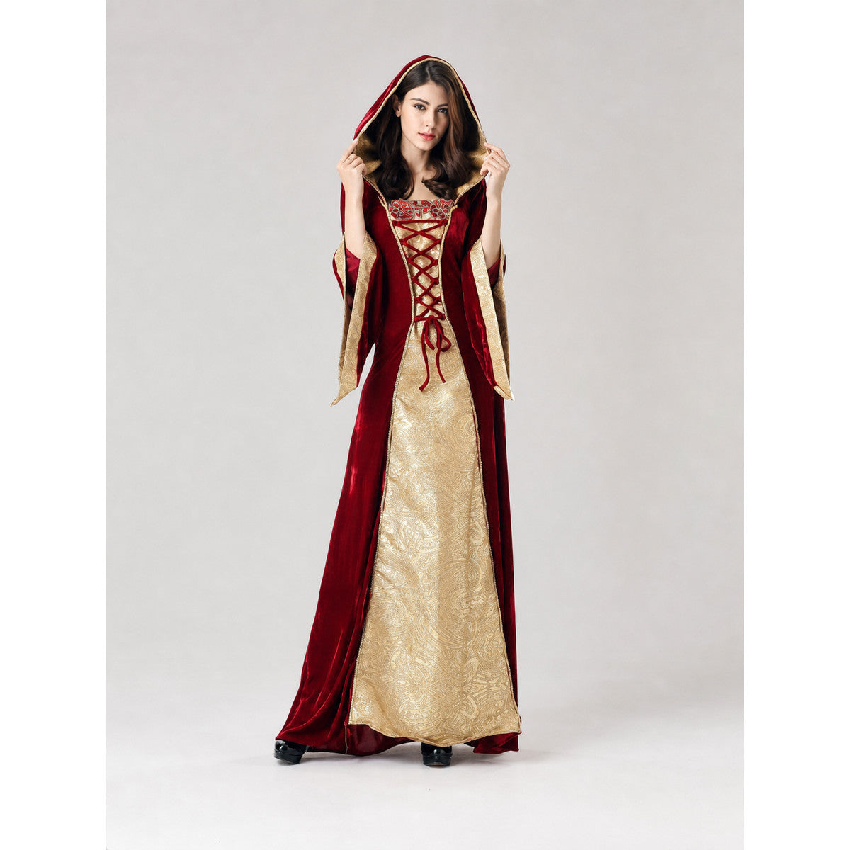 Hooded Cosplay Costume Dress
