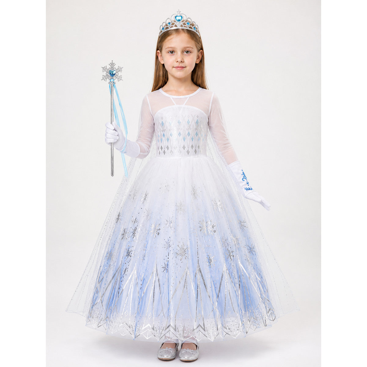 Snow Queen Costume for Halloween and Cosplay