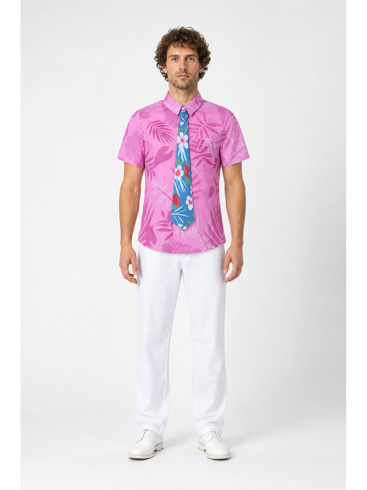 Nick Cosplay Costume: Shirt, Pants, and Tie main product view
