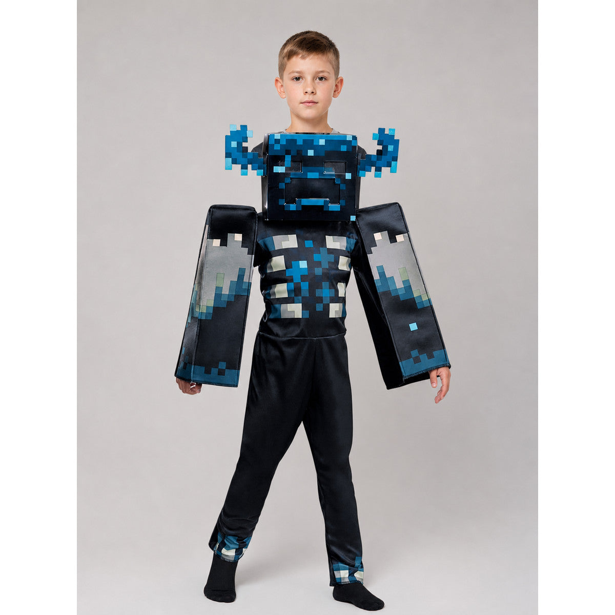 Pixel-Style Character Cosplay Costume on-model view