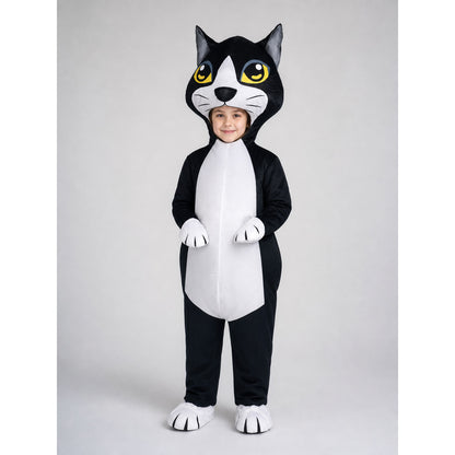 Inflatable Cat Costume for Halloween and Parties on-model view
