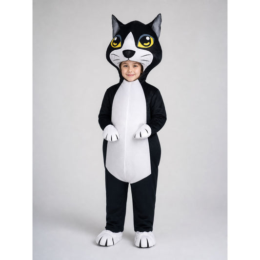 Inflatable Cat Costume for Halloween and Parties on-model view