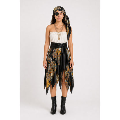 Pirate Costume: Bandana and Eye Patch main product view