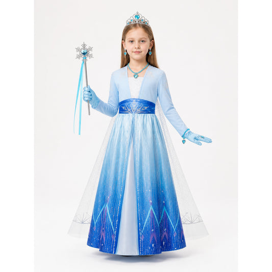 Snow Queen Carnival Costume for Halloween and Cosplay main product view