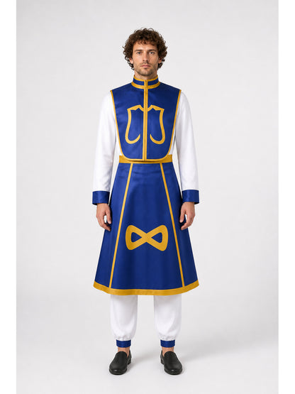 Blue and Gold Kurapika Cosplay Costume main product view