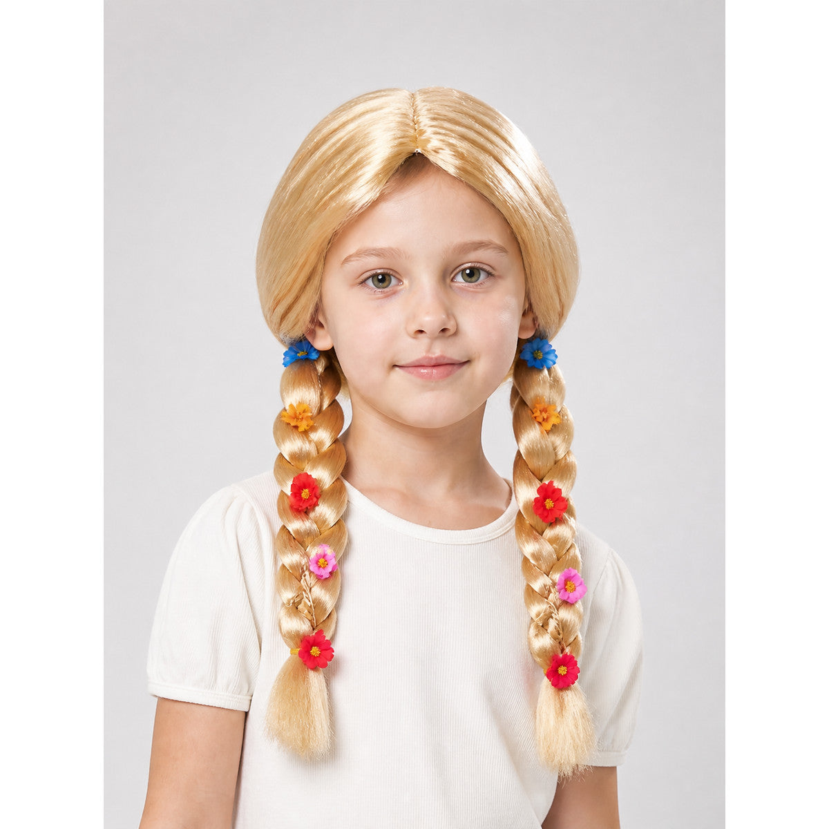 Golden Carnival Wig for Halloween and Cosplay main product view