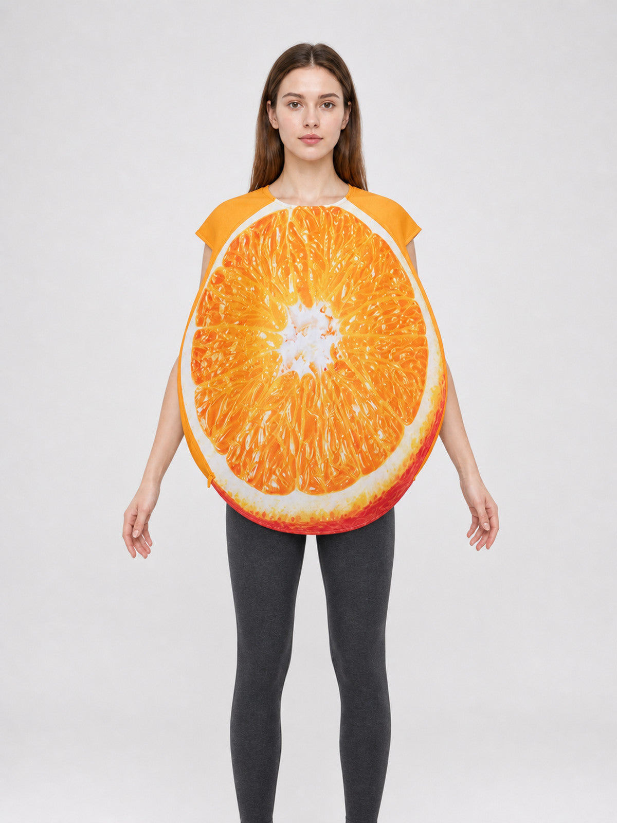 Orange Slice Costume with Headpiece