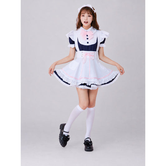 Maid-Style Cosplay Uniform Dress